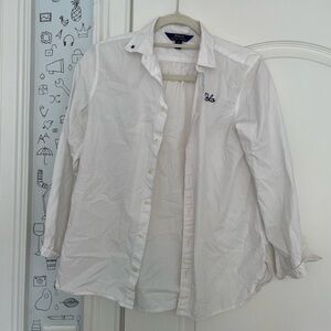 kids polo ralph lauren top with cute embroidery details